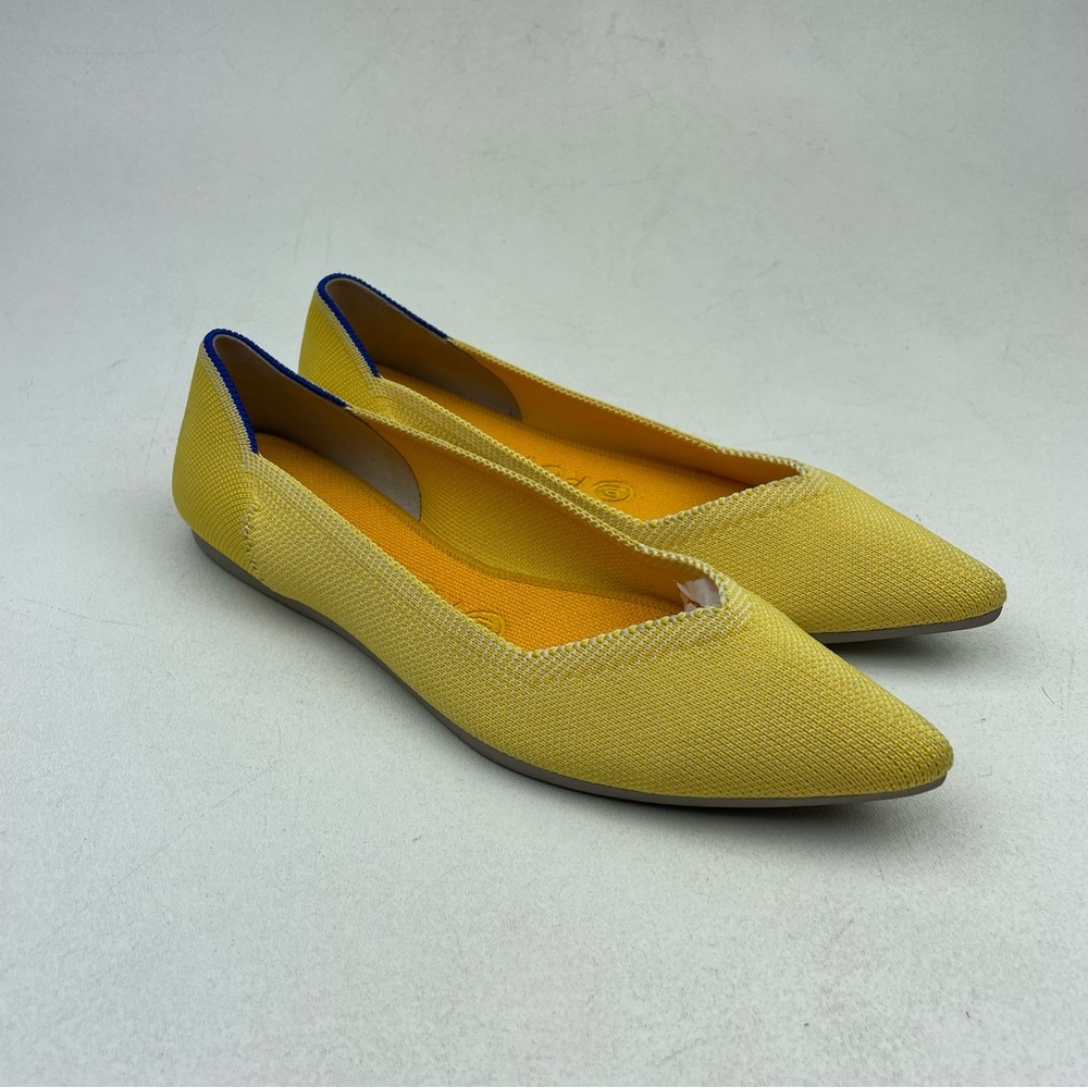 Rothy’s The Point Flat Yellow